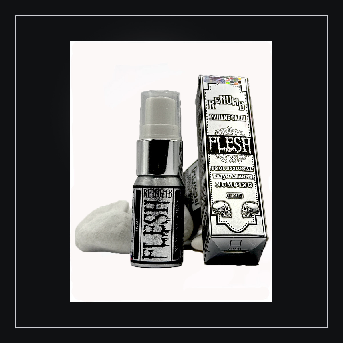 RENUMB FLESH spray bottle