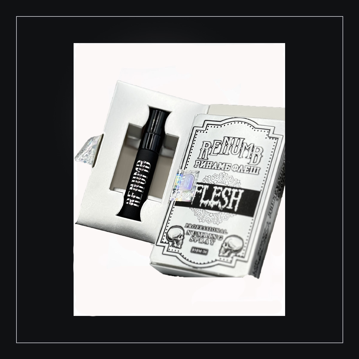 RENUMB FLESH spray detail